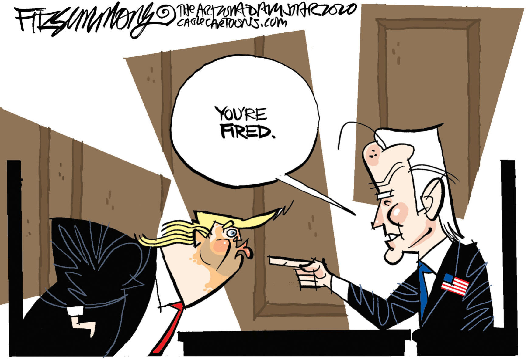 Daily Fitz Cartoon: It's over